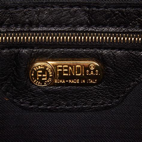 fendi first logo bag|vintage fendi bags authenticity.